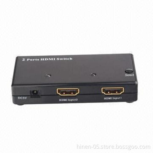 HDMI Amplifier Switcher, Supports Highest Video Resolution 1,080p